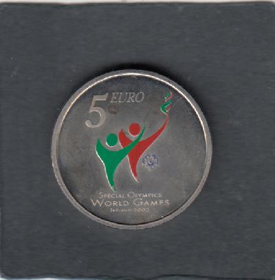 Beschrijving: 5 Euro OLYMPIC Colour